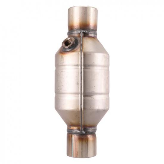 53005 2.25" Universal High Flow Performance Stainless Round Catalytic Converter