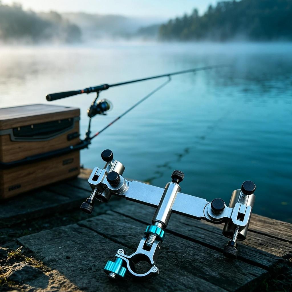 Rod Holder Mount Adjustable Hardware Hands-Unattended for Anglers