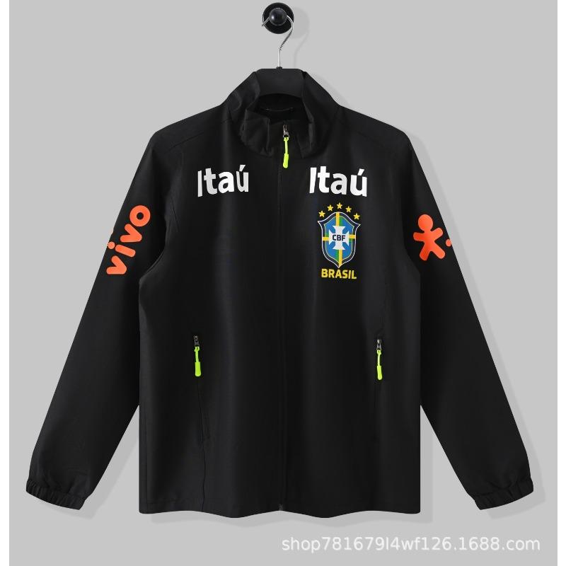 New Real Madrid Arsenal Jacket Men's and Women's Hooded Casual Jacket