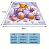 1pc Winnie Printing Blanket - Soft, All-Season Throw for Living Room, Bedroom,Personalized Gift with Adorable Cartoon Design