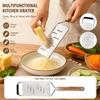 304 Stainless Multi-Purpose Grater for Vegetables Carrots with Peeler Kitchen Tool