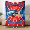 1pc Blanket - New York Giants logo Print Design,Lightweight Blanket for Sofa,Bed- Soft &Warm,Gift for All Seasons