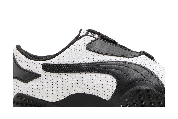 Puma Mostro Perforated Leather White Black