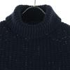 FLORENT made in Japan turtleneck Knit vest Navy Women Used