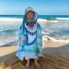 Children's Microfiber Hooded Bath Towel Cloak - Quick-Dry & Absorbent