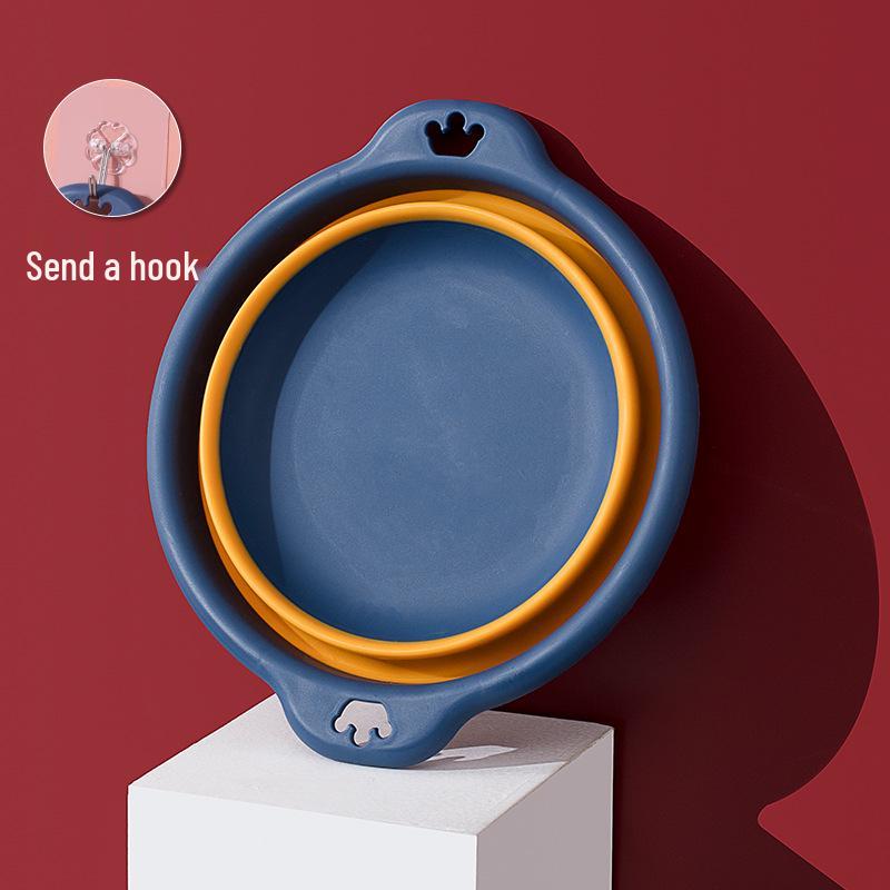 Taşınabilir Silikon Katlanabilir Yıkama Havzası: Seyahat, Mutfak ve Sebze Kullanımı