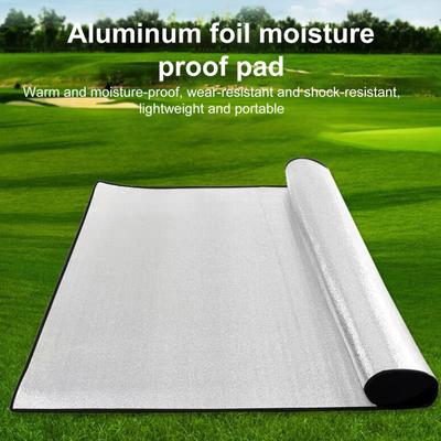 Camping Mat Picnic Pad Waterproof Foldable Design Portable Multipurpose Aluminum Insulation Foam Foil Mat Sleeping Pad