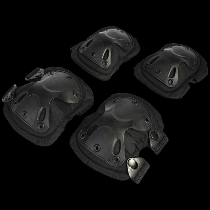 TULX Tactical Knee and Elbow Pad Set