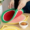 Thermal insulation mat Fruit element design Thick thermal insulation home dining table mat, tray mat, coaster placemat