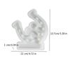 Horseshoe Fourth Leaf Clovers Candle Holder Silicones Molds Candlesticks Molds Castings Moulds for Table Decorations