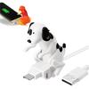 Funny Humping Dog Fast Charger Cable, Anxiety Dog Charger for Iphone, USB Dog Phone Charger That Moves Portable Stray Dog Charging Cable Dog Smart