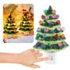 LED Christmas Mood Light Resin Bedside Lamp Christmas Tree Night Light  Bedroom
