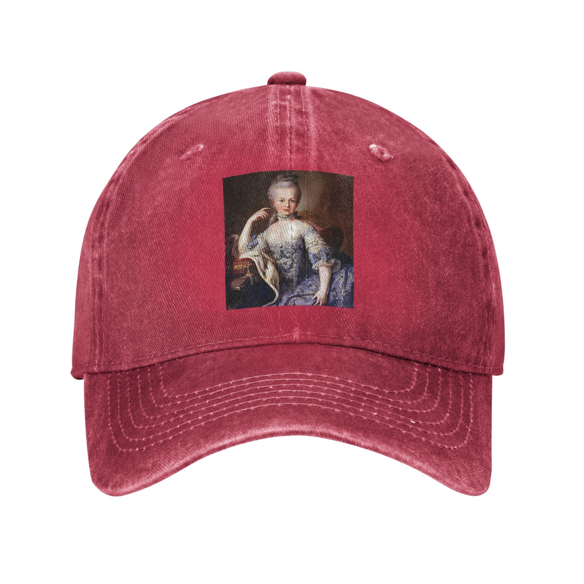 

Портрет Марии-Антуанетты Ва Мартин Бейсболки Snapback Джинсовая Ткань Шляпы Регулируемая Кепка Спортивная Бейсболка Ковбойская Шляпа One Size