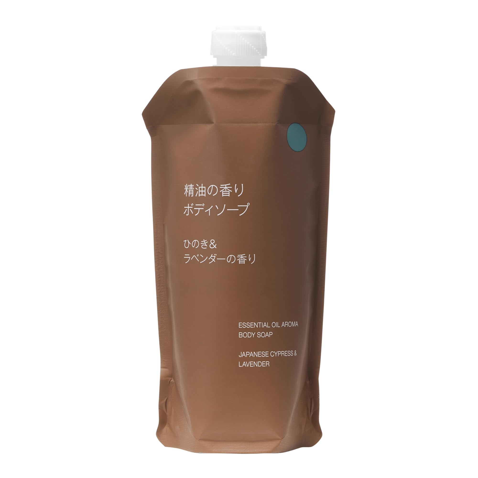

MUJI Essential Oil Body Hinoki Lavender Scent OAR47A4A Soap, & (Refill), 340mL,