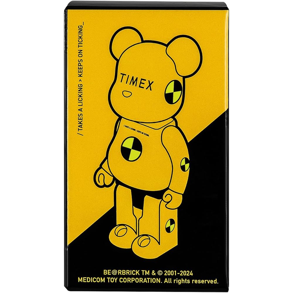 Timex BE@RBRICK 170th Anniversary TXBR100-YL Yellow Plastic Watch