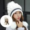 Soft Textured Ear Warmer Hat Triple Pompoms Accents For Women Stylish Winter Outfits Daily Activities