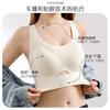 Comfortable underwear women gather seamless hollow beautiful back opaque invisible seamless anti-sagging bra thin