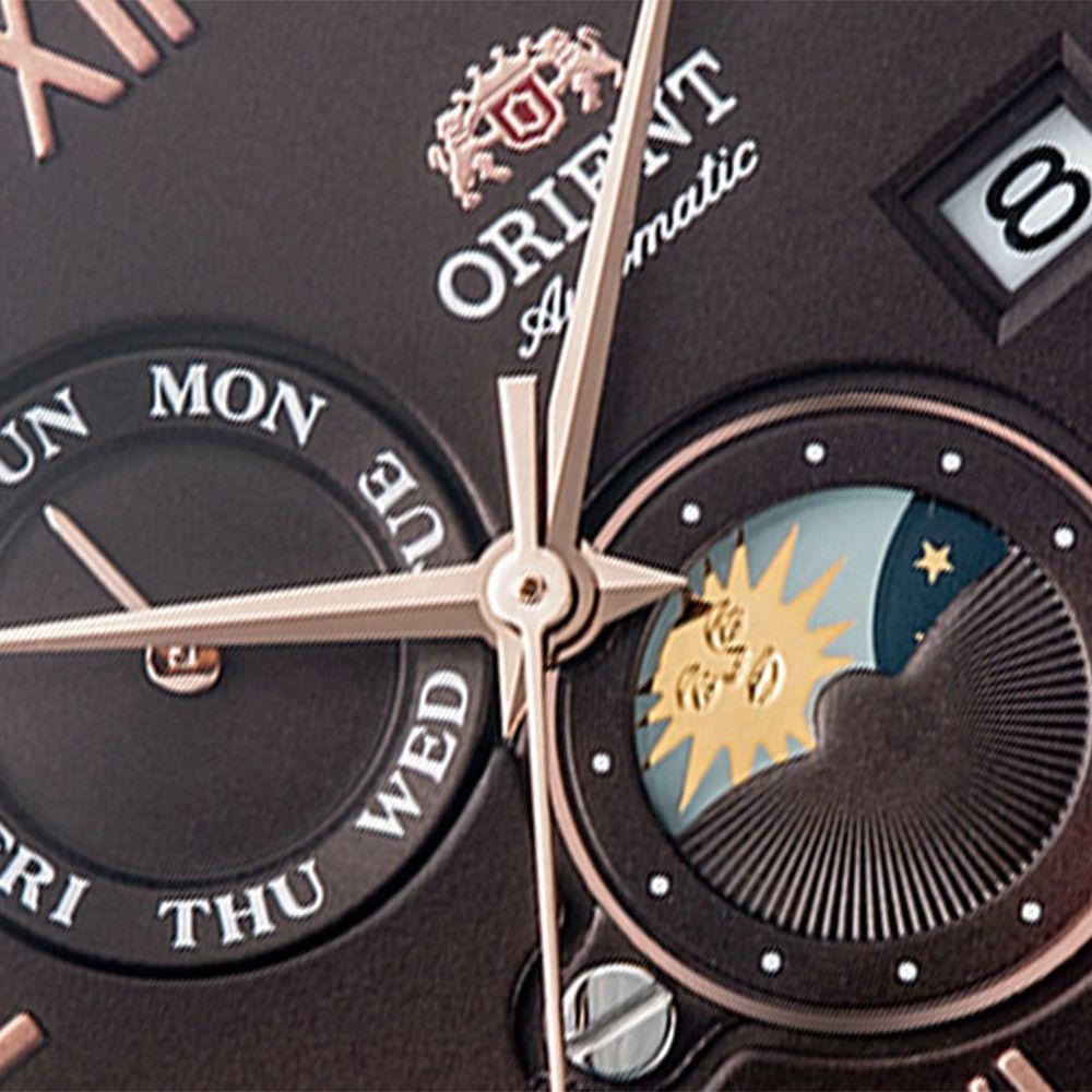 ORIENT Bambino Classic Automatic Sun & Moon Day/Date Men’s Watch RA-AK0804Y