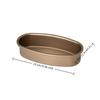 Nonstick Oval Bread Loaf Mold 1Pcs Food Grade Baking Pan Reusable for Home Kitchen Pastry Making Bakeware
