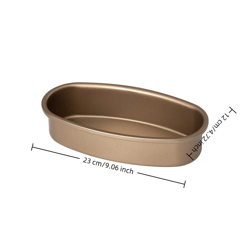 Nonstick Oval Bread Loaf Mold 1Pcs Food Grade Baking Pan Reusable for Home Kitchen Pastry Making Bakeware