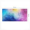 Ombre Watercolor Keyboard Desk Pad and Accessories 90x45 cm
