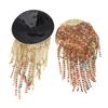 1pair Rhinestone Tassel Nipple Pasties Seamless Reusable Breathable Rhinestone Festival Nipple