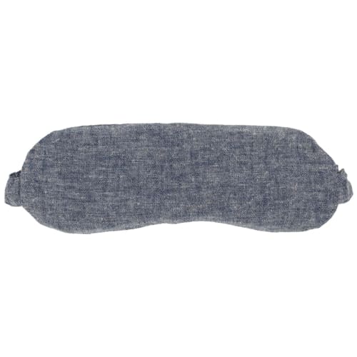 Koji Company Eye Mask, Azuki Bean Eye Pillow, Hot, Made In Japan, Dungaree, Black, 187451