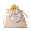Caixa de Doces Veludo Data de Casamento Bolsa de Cetim Aveludado Cristal Bolsa Macia para Doces de Casamento Porta-Presentes Pequenos Embalagem de Presente para Festa