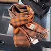Sciarpa in lana pashmina 100% cashmere invernale per donna, scialli e stole spessi e caldi, sciarpa da donna con nappe e sciarpa