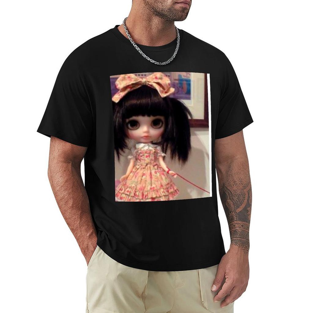 Lolita Blythe doll T-Shirt Casual Short Sleeve Top