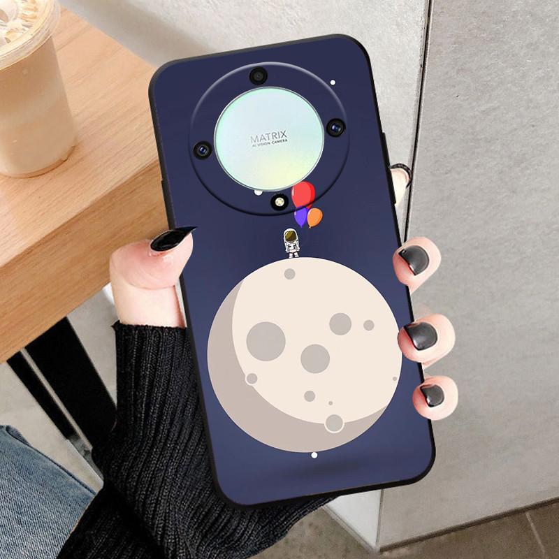 For Honor Magic 6 Lite 5G Case Soft Silicone Cool Wolf Shockproof Cover For Huawei Honor Magic6 Lite 5G TPU Coque Lion Fundas