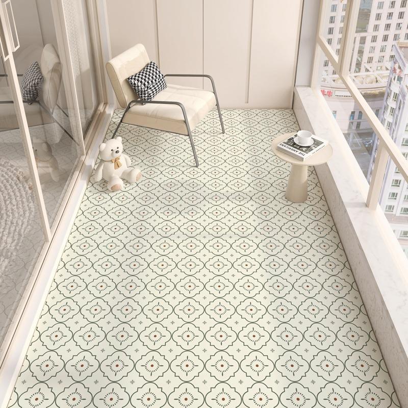 Home Decor Floral Area Rugs for Living Room Cute Kids Room Print Carpet Vintage Machine Washable Floor Mat Soft Non-slip Tapis