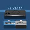 Ultra Thin Hard PC Magnetic Frameless Case for Magsafe Samsung Galaxy S25 Ultra S24 S23 S22 S21 S20 FE Plus Note20 Scrub Cover