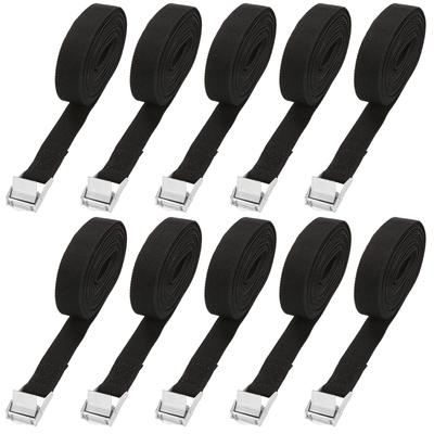 RILIHII of Cargo Straps for and Earthquake Preparedness Supplies 5m 25mm 100kg Load 300kg Breaking [Set 10] Tie-Down Luggage, Motorcycles, Transport,