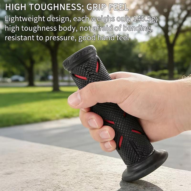 1Pair Motorcycle Grips Handle Bar 22/24Mm For Bike Motocross Motorbike Rubber Grip Universal For Motorcross Dirt Pit Bike