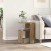 Vidaxl Side Table, Artisan Oak, 36X30X56 Cm Wood-Based Material