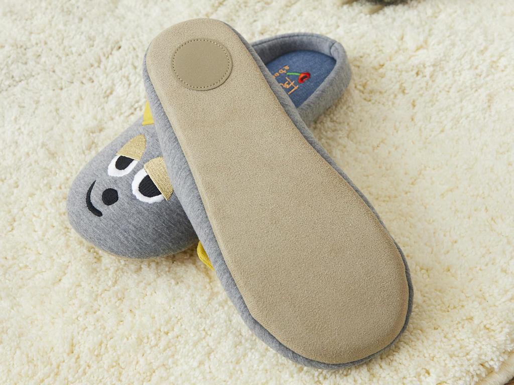 Atelier Momo and Momo Frederic Leo Friends Room Size Lionni's Shoes, Gray, M, 23-25cm, FS43643-41