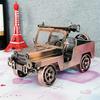 Metal Antique Vintage Car Model Handcrafted Collections Collectible Vehicle Toys for Bar or Home Decor Decoration