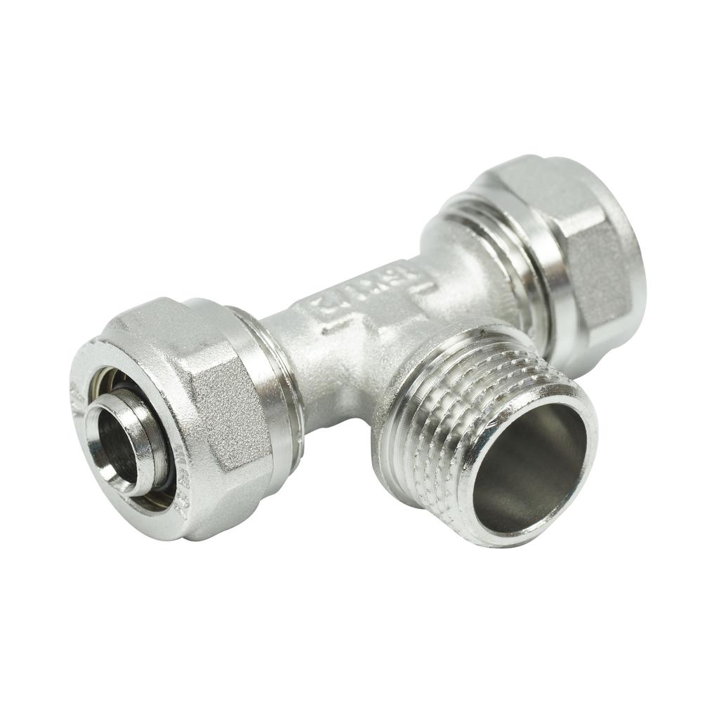 Tycner Screwed Tee Pex 16X1/2''X16 External Thread