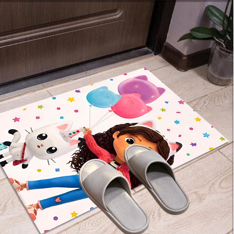 Gabby's Dollhouse Pattern Rug, Indoor/Outdoor Mat, for Picnic, Gameroom, Bedroom, Office, Living Room, Home Decor Carpet, Birthday Gift