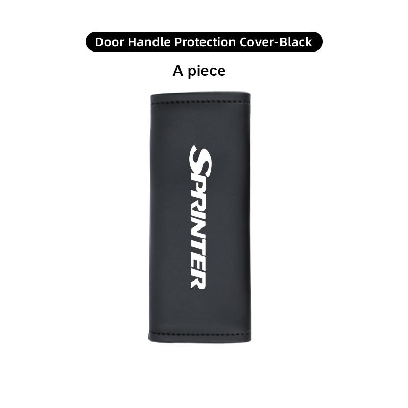 AABCV1 For Mercedes Benz Car Logo Door Handle Armrest Protective Cover Emblem Interior Accessories W124 W203 W204 Vito Sprinter Viano