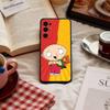 W-Witty S-Stewie G-Griffin   Phone Case For Samsung S 25,24,23,22,30,21,10,9,Ultra,Plus,Lite,FE,4,5 G Soft Black Case