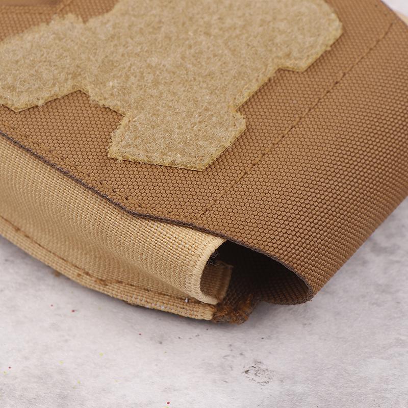 Handcuffs Pouch Molle Shackles Case Universal Handcuffs Holster Quick Release Standard Chain Cuffs Holder For Tactical Vest