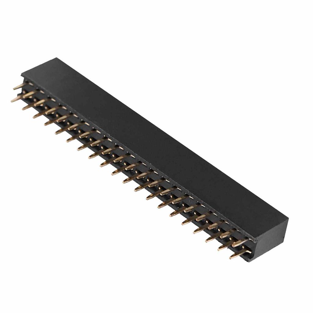 10Pcs Female Pin Header Fit for RasPi PCB Board 2x20 40 Pin Socket Connector Strip 2.54mm