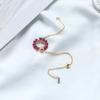 Natural Crystal Garnet Bracelet Women'S Diy Handmade Simple Jewelry Accessories 14K Gold Bracelet