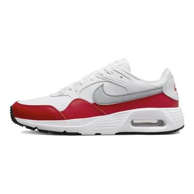 Air Max SC White University Red Men Sneakers Wolf-Grey CW4555-107