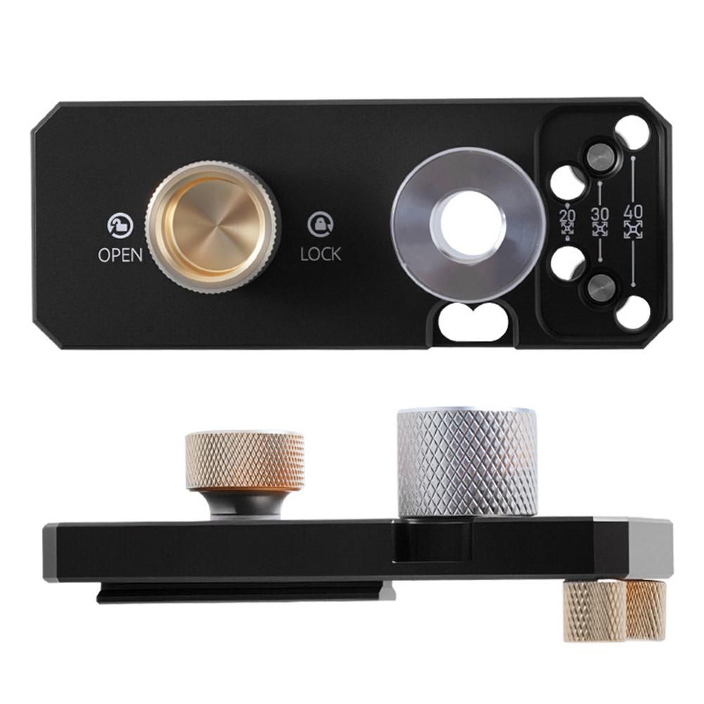 Aluminum Profile Drilling Guide Tool M8/M6 Step Drill Bit For 20/30/40 Series Drilling Locator Punching Tool Woodworking Tool