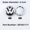 56/58/60/65/66/70/76MM 4pcs Car Emblem Wheel Center Caps Hub Cover Accessories for VOLKSWAGEN GTI Jetta Tiguan Golf POLO Passat