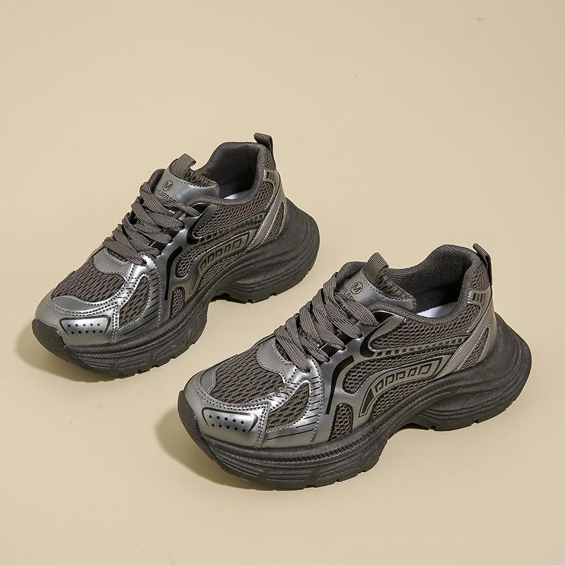 

МОДНАЯ ОБУВЬ, мужские дышащие спортивные кроссовки, спортивные кроссовки для бега, уличные женские теннисные кроссовки для тренажерного зала 35 темно-серого