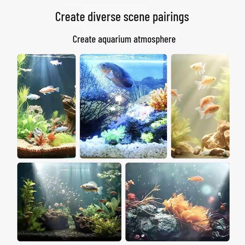Waterproof LED Aquarium Spotlight for Arowana: Full Spectrum Stream Tank Light (Small Size)